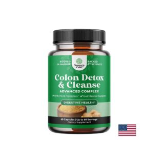 Colon Detox – При запек и чревен дискомфорт, 60 капсули