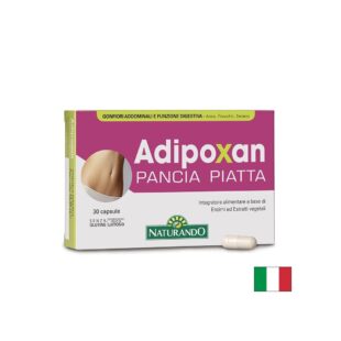 Ензими Enzi-mix® и билки Adipoxan – При подуване и тежест след хранене, 100 mg, 30 капсули