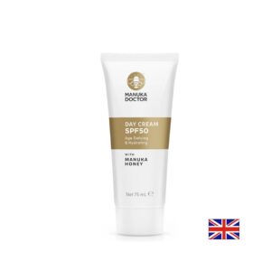 Слънцезащитен крем за лице SPF 50 с мед от Манука, 75 ml