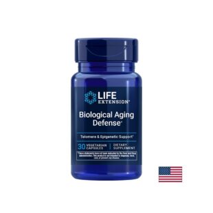 Aging Defense – Клетъчна защита и забавяне на стареенето, 30 веган капсули