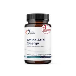 Amino Acid Synergy (Формула с есенциални аминокиселини и BCAA) – Мускулно възстановяване и издръжливост, 120 капсули