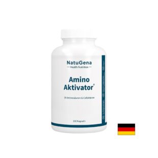 Amino Aktivator (19 аминокиселини) – Мускулно възстановяване и поддържане на мускулната маса, 180 капсули