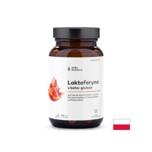 Бета-глюкан 120 mg + Лактоферин 100 mg + Витамин C 40 mg – Силен имунитет и защита срещу бактерии и вируси, 60 капсули