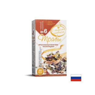 Билков чай при висок холестерол №6, 30 филтърни пакетчета