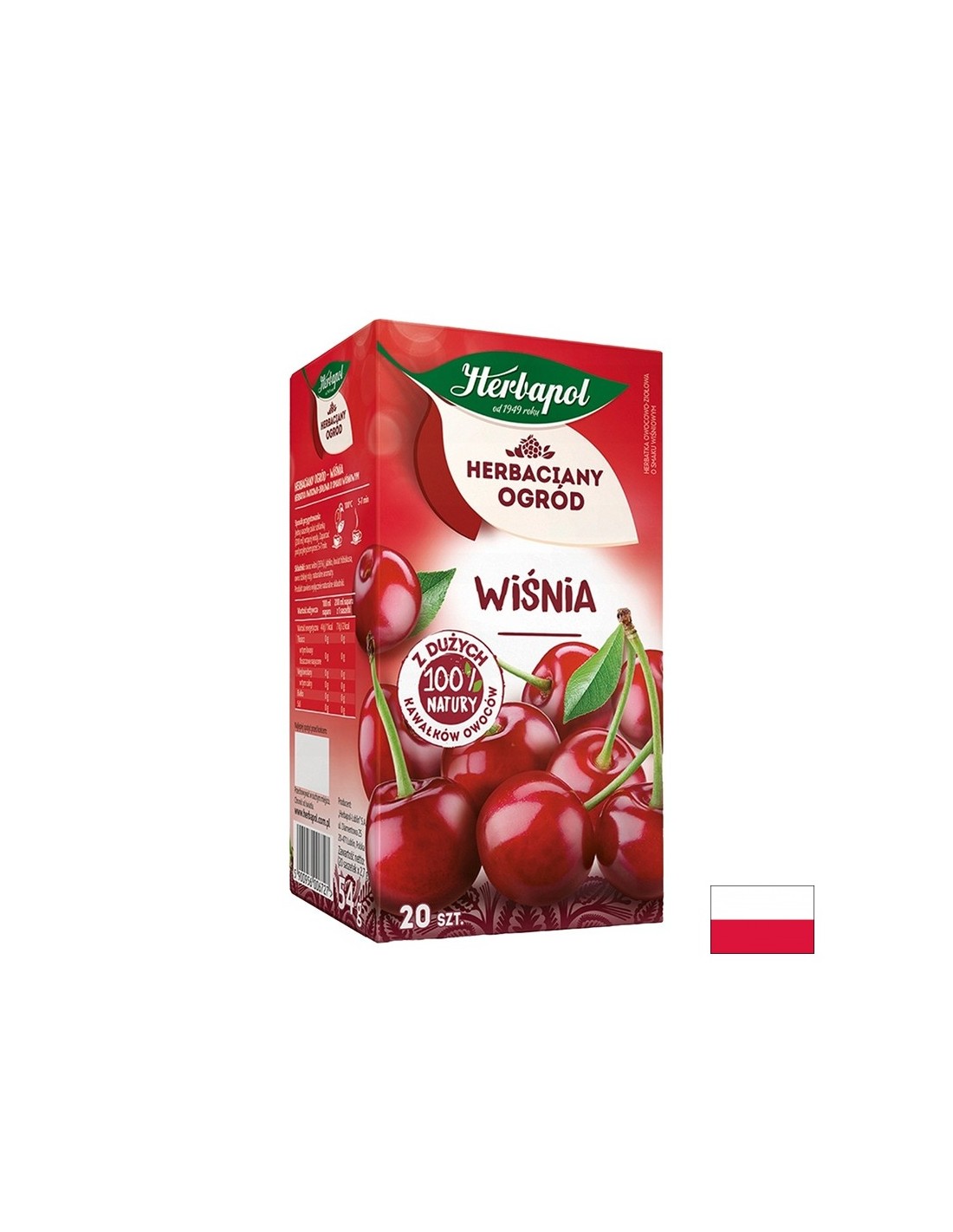 Чай от Вишна, 20 филтърни пакетчета