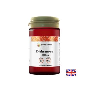 D-Маноза – При цистит и дискомфорт в пикочните пътища, 1000 mg, 60 таблетки
