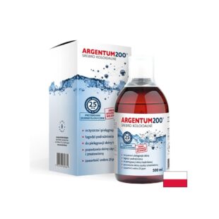 Колоидно сребро Argentum200®, 25 ppm, 500 ml