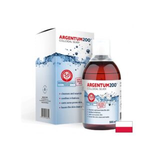 Колоидно сребро Argentum200® - 50ppm, 500 ml