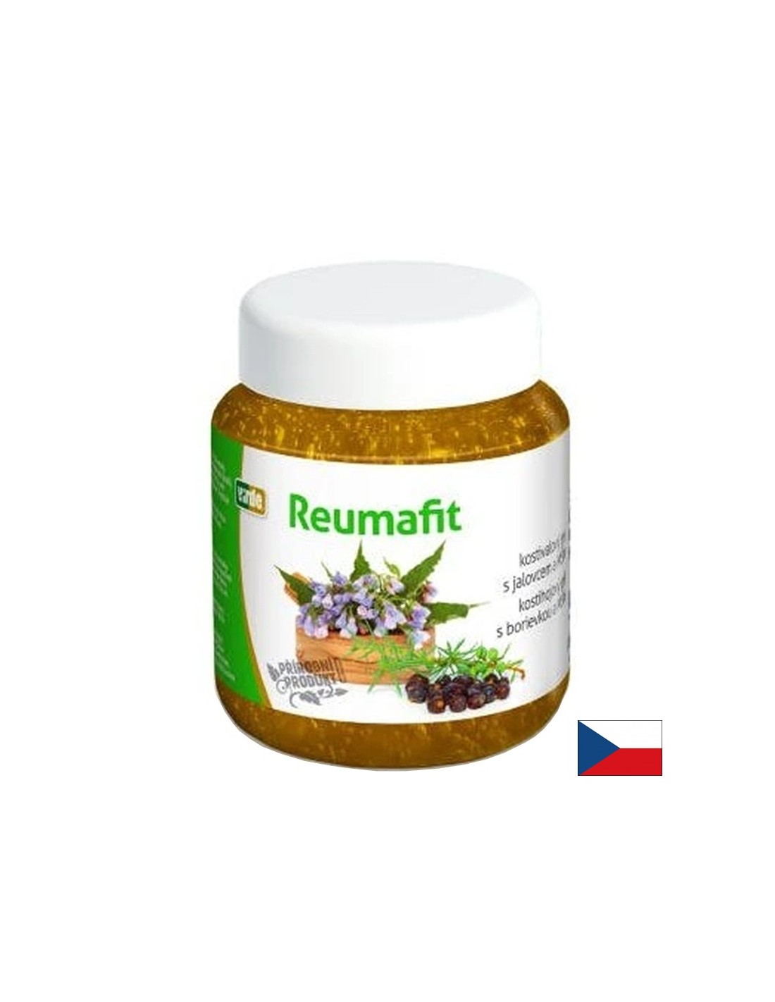 Масажен гел с МСМ, хвойна и черен оман – За стави и мускули, Reumafit, 350 g
