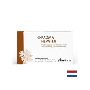 Padma Hepaten – Детоксикация и подкрепа за черния дроб, тибетска билкова формула, 40 капсули