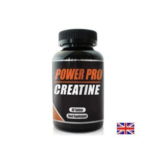 Power Pro Creatine (Креатин монохидрат) – Сила, експлозивност и мускулна издръжливост, 1000 mg, 90 таблетки