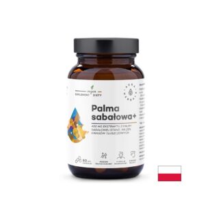 Сао Палмето 400 mg с Коприва и Мака – здрава простатата и хормонален баланс, 60 капсули