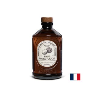 Сироп с кокос – Френски сироп за коктейли, кафе и десерти, Bacanha Brut Noix de Coco, 400 ml