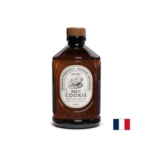 Сироп с вкус на бисквитки – Френски сироп за кафе, фрапе и десерти, Bacanha Brut Cookie, 400 ml