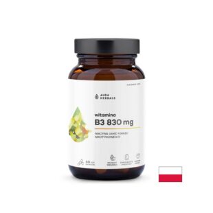 Витамин B3 (Ниацин) – Повече енергия и здрава нервна система, 415 mg, 60 капсули