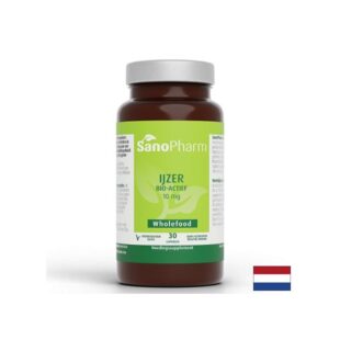 Желязо – Енергия и подкрепа при анемия, 10 mg, 30 капсули
