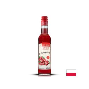 Домашен сироп от червена боровинка, 400 ml