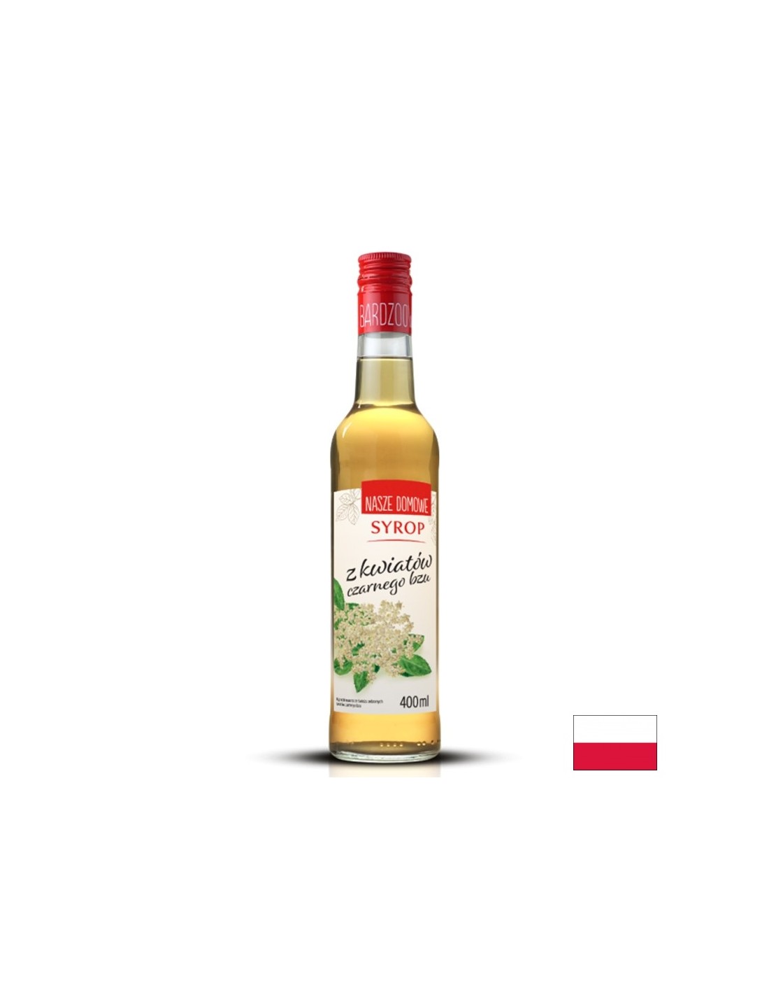 Домашен сироп от цвят на черен бъз, 400 ml