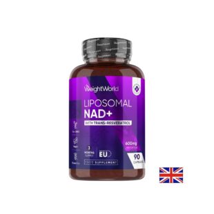Липозомен NAD+ 250 mg с транс-ресвератрол 100 mg – Анти-ейджинг и клетъчна енергия, 90 капсули