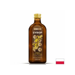 Сироп от джинджифил и лимон с пчелен мед, 250 ml