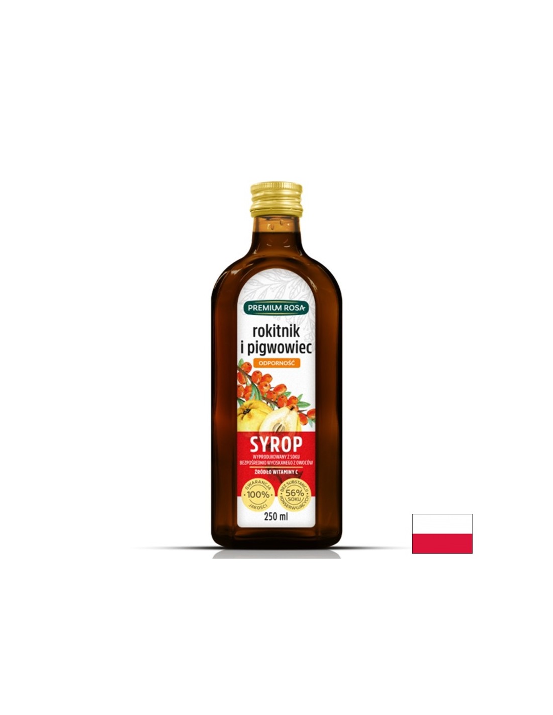 Сироп от облепиха и дюля – Укрепва имунитета и подпомага храносмилането, 250 ml