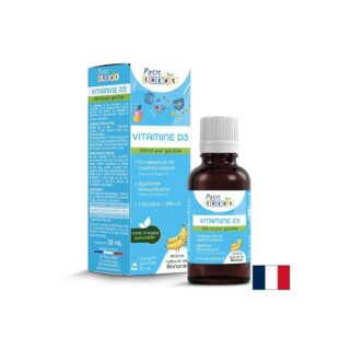 Витамин D3 5 µg – Кости и имунитет за деца, 20 ml капки