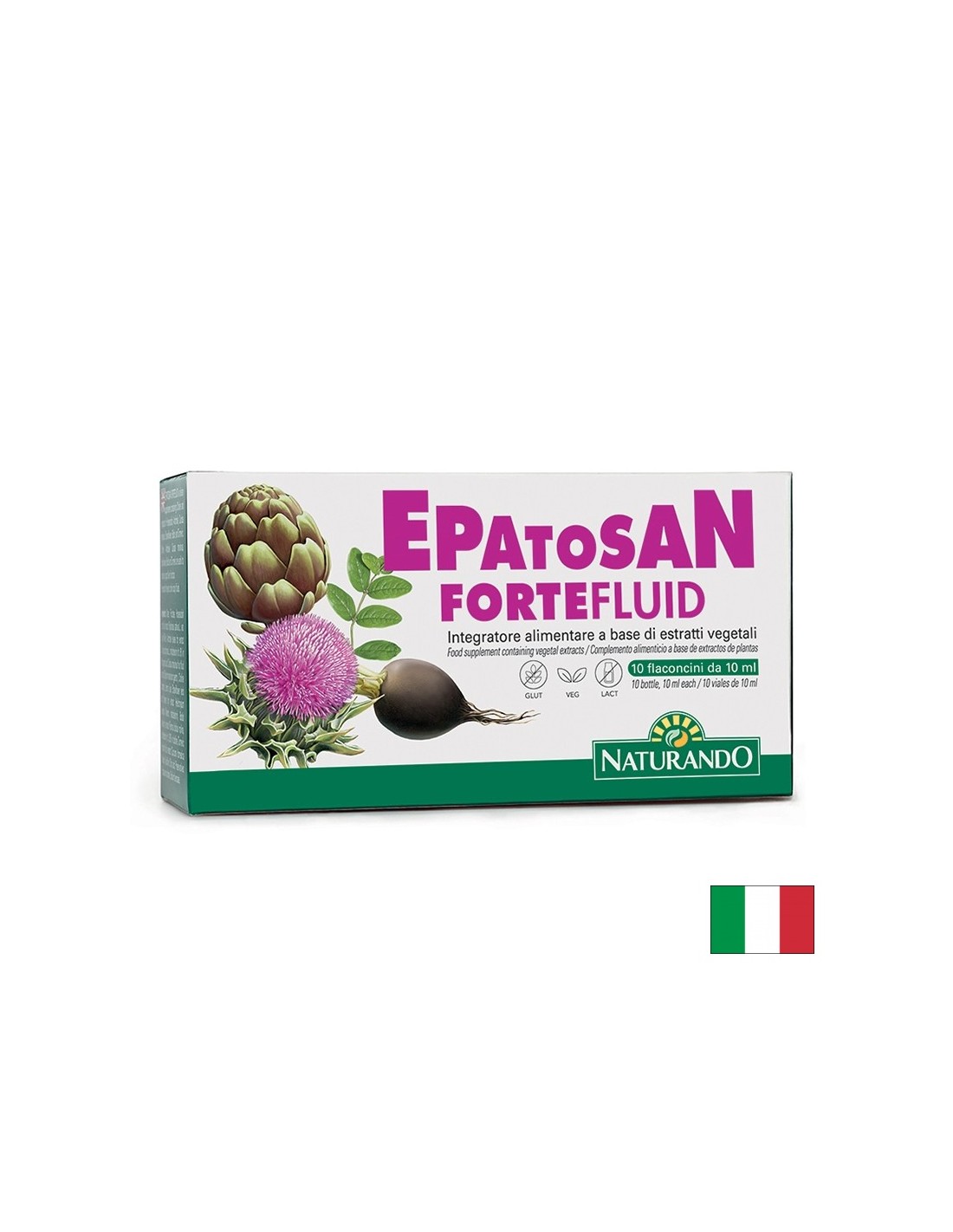 Epatosan Forte – Детоксикация на черния дроб и нормална жлъчна функция, 10 флакона х 10 ml