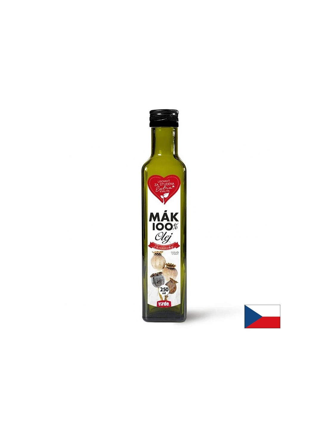 Масло от маково семе + витамин Е – Подкрепа на липидния метаболизъм, 250 ml