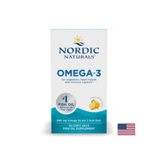 Омега-3 (EPA + DHA) – Холестерол, концентрация и настроение, 345 mg, 60 софтгел капсули