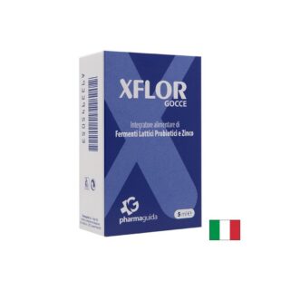 XFLOR Gocce – Пробиотици 2 млрд. с цинк за бебета и деца, 5 ml капки