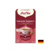 Yogi Tea Immune Support – аюрведичен чай за имунитет с ехинацея, ацерола и шипка, БИО, 17 филтърни пакетчета
