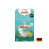 Yogi Tea Throat Comfort – аюрведичен чай за гърло със сладък корен, копър и мащерка, БИО, 17 филтърни пакетчета