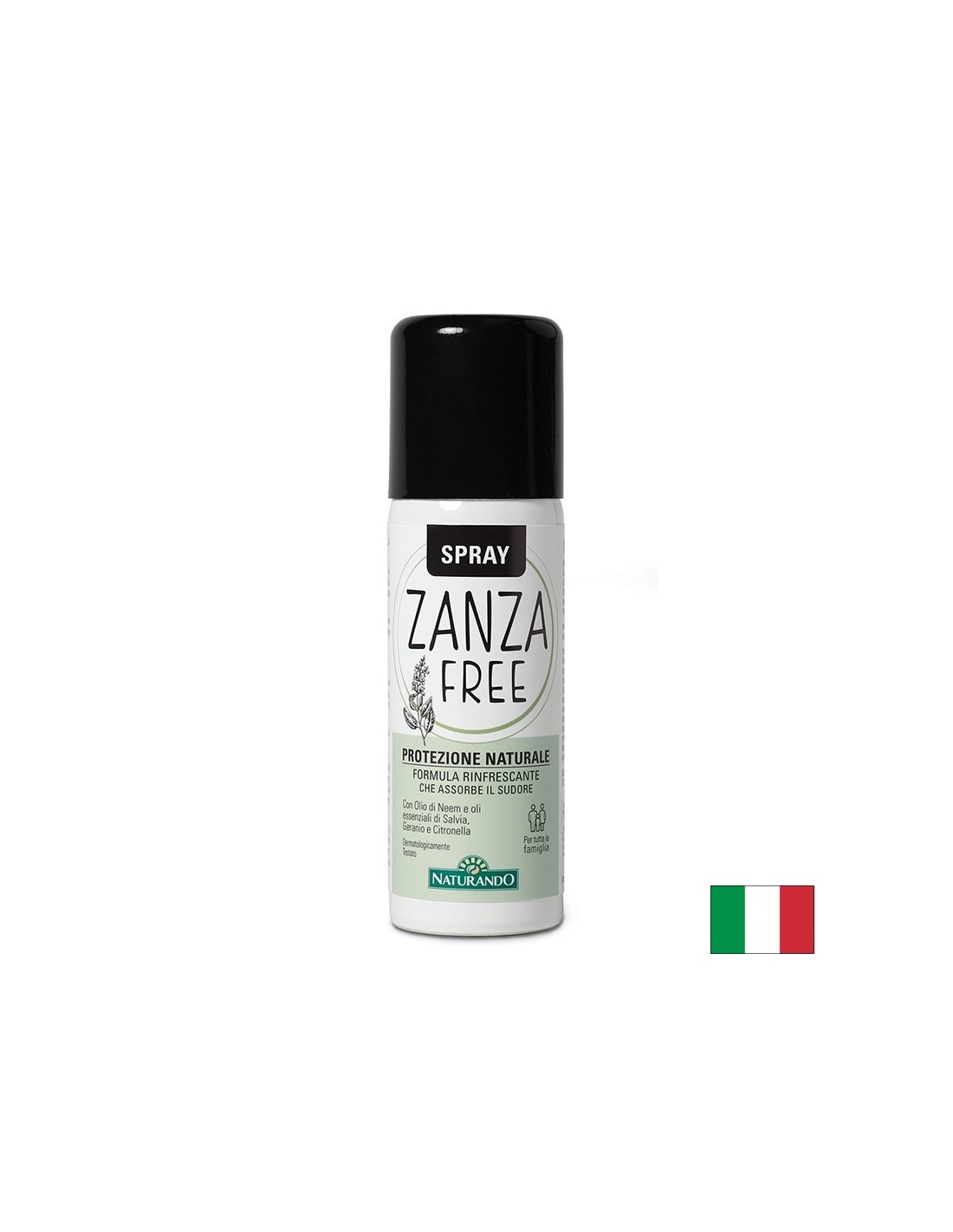 Zanza Free – Спрей против ухапвания от комари с нийм и цитронела, 100 ml