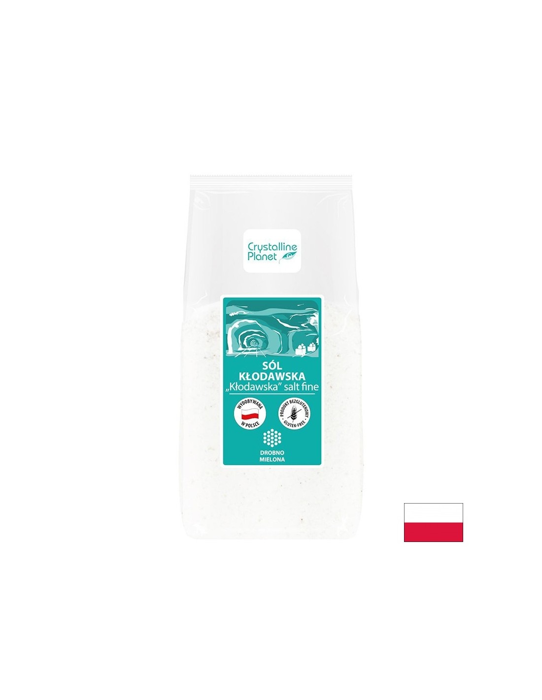 Клодавска каменна сол, фино смляна, 500 g