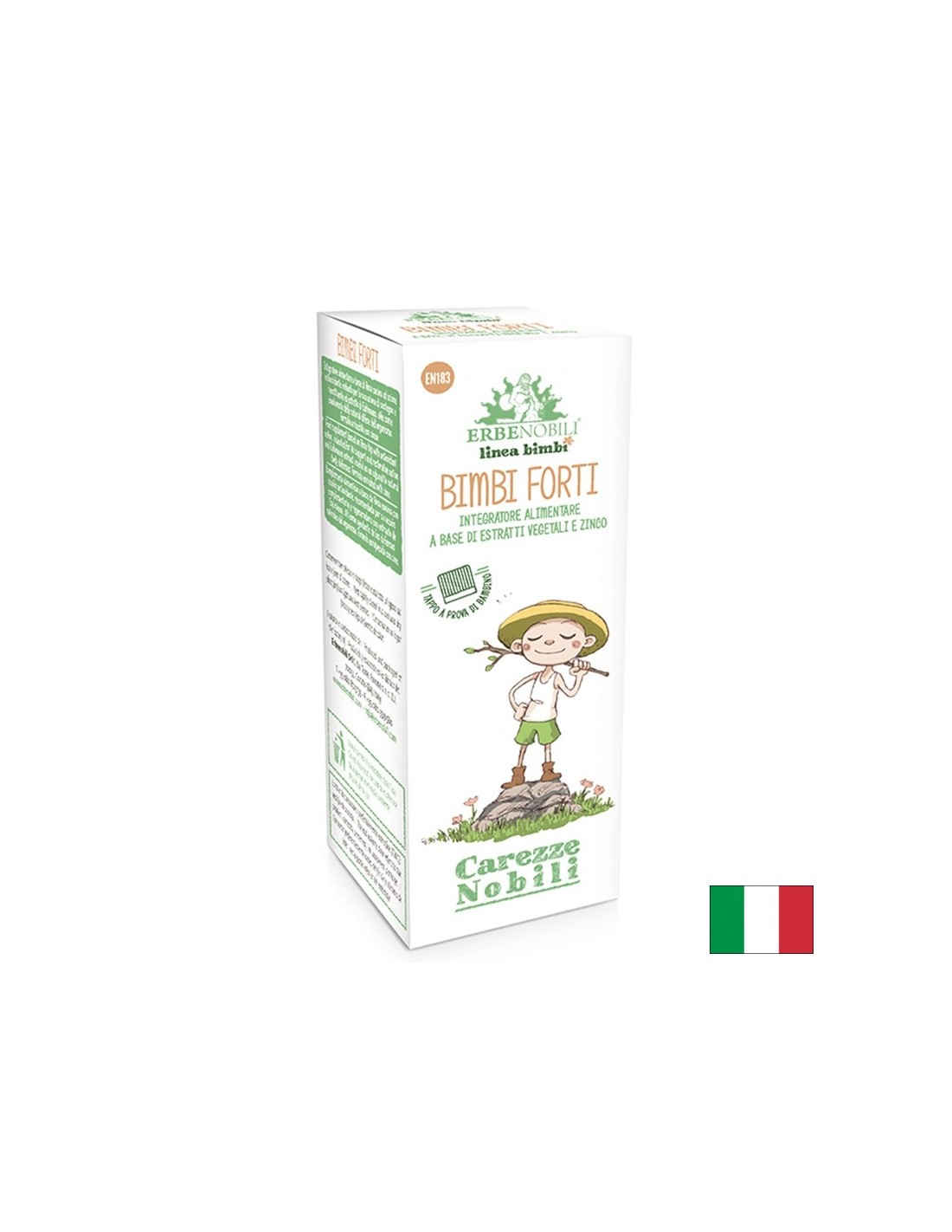 Bimbi Forti формула с шипка, бета-глюкани и черен бъз - За детския имунитет, 150 ml сироп