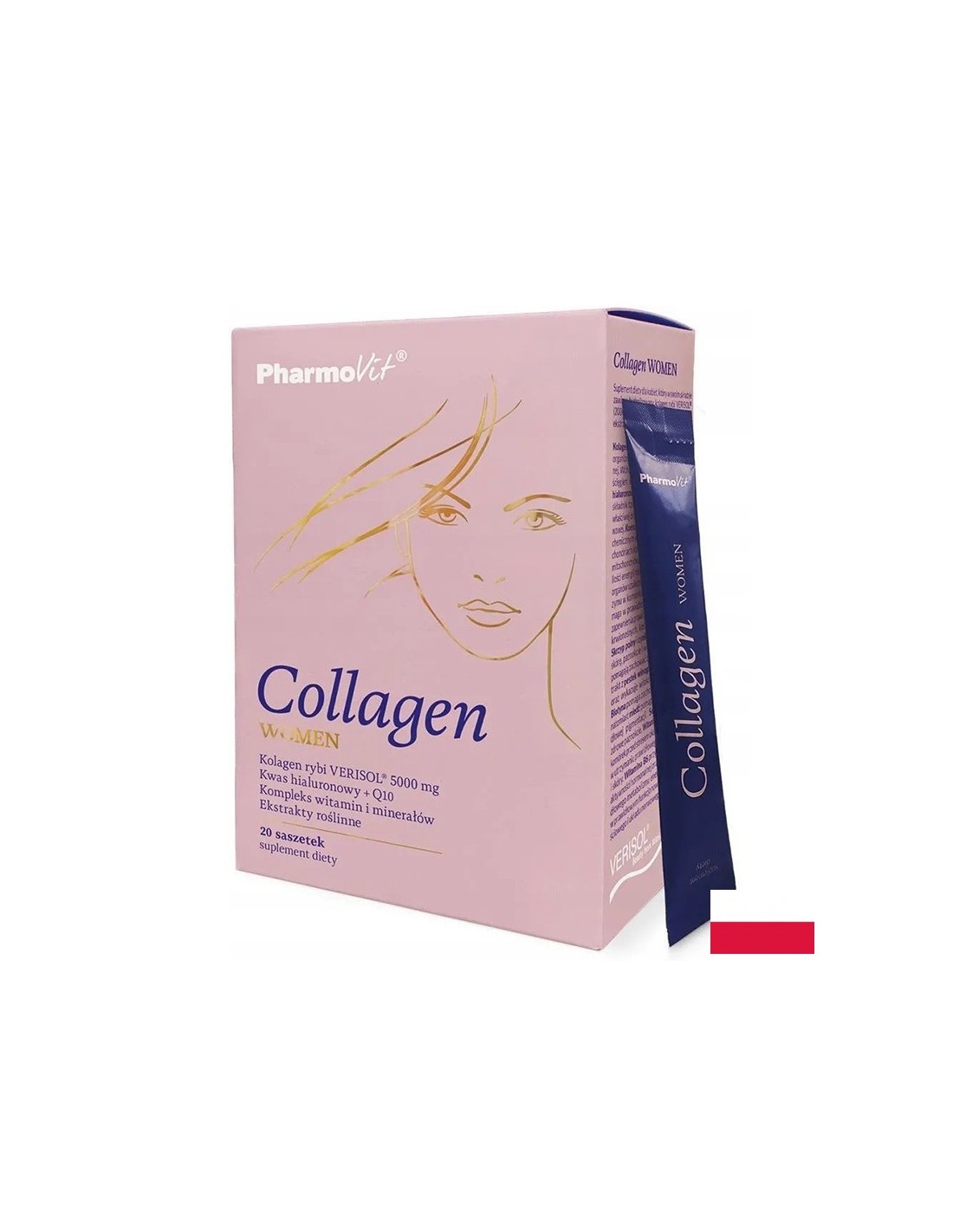 Колаген за жени VERISOL® – Кожа, коса и нокти, 5000 mg, 20 сашета