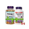 Омега-3 Triple Strength, 900 mg x 80 софтгел капсули + подарък магнезий бисглицинат, 200 mg x 60 капсули